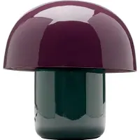 Kare Design tafellamp Mushroom, paars / roze / rose, Woon-/ Eetkamer, metaal, Design, tafellamp