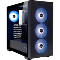 UNYKAch Revelat MESH Black, Midi-tower, PC, Zwart, ATX, Micro ATX, ABS (acrylonitril-butadieen-styreen), SGCC, Geschikt voor gaming