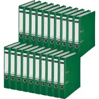Leitz Map 1015, DIN A4, rugbreedte 52 mm, 20 stuks, groen