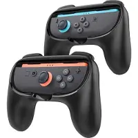 Spigen Joy-Con Grip Ns100, Zwart - Nintendo Switch 2