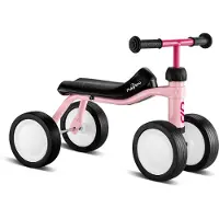 Puky Loopfiets - Pukylino Retro Pink - roze - stuurslotbegrenzer - vanaf 1 jaar