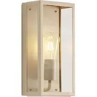 QAZQA Klassieke buiten wandlamp beige IP44 - Rotterdam