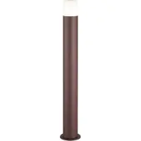 TRIO Tuinpadverlichting Hoosic, bruin / roest, Aluminium, Modern, Tuinpad verlichting