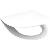 Schutte WC-Bril 82813 PRO 6 - D-vorm - Valrem - Afneembaar - Geschikt voor Geberit ICON, Duravit DURASTYLE BASIC - Belastbaar tot 250 kg