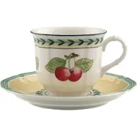 Villeroy & Boch French Garden Fleurence Koffiekop Met Schotel - Koffiekopjes Porselein Multi - 23302-388359