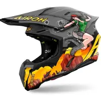 Airoh Twist 3 Adventure Mat Crosshelm Maat 2XL