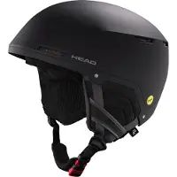 Head Skihelm Unisex Compact Evo Mips Black-52 - 55 cm
