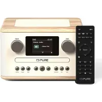 Pure Radio Classic C-D4 Wit/Eik