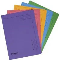 Exacompta Forever Insteekmap A4 Kleurenassortiment Karton 40 Stuks