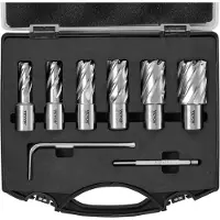 Vevor Kernboorset Metaal 6 stuks 1/2