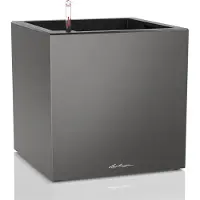 Lechuza Zelfbewaterende Lechuza Anthracite Bloempot (40 x 40 x 76 cm)