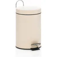 kela Prullenbak Monaco Pedaal 3L Beige