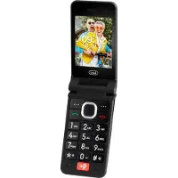 Trevi FLEX PLUS 95 4G, Opklapbaar, Single SIM, 7,11 cm (2,8 inch), 30 MP, Zwart