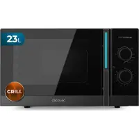 Cecotec Proclean 4120, Werkblad, Magnetron met grill, 23 liter, 800 watt, Ingebouwd display, LED