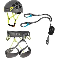 C.A.M.P. - Kit Ferrata Kinetic Rewind Pro Energy - Klimset S, grijs
