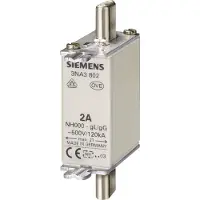 Siemens 3NA3822 NH-zekering Met mechanische beveiligingsweergave Geschikt voor Zekeringsgrootte 000-4 Afmeting zekering : 000 63 A 500 V/AC, 250 V/AC 3 stuk(s)