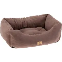 Ferplast hondenmand, hondenbank, kattenbed COCCOLO, microfleece, 60 cm, zachte microvezel