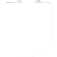 Schutte WC-Bril 82810 PRO 2 - D-vorm - Valrem - Afneembaar - Geschikt voor Laufen PRO, Villeroy & Boch O NOVO, Vitra S50 - Belastbaar tot 250 kg