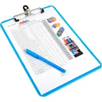 Exacompta 10x IDERAMA klemplaat - Formaat 22,5x31,5 cm voor A4 - Geassorteerd - 12690E