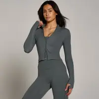 Myprotein MP Women's Tempo Cropped Jacket - Dark Grey - S