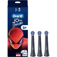 Oral-B - iO Kids 6+ Marvel Spider-Man Electric Toothbrush Head - Black - 3