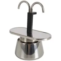 Bo Camp Percolator 2 Kops Staal Koffiezetter