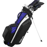 Wilson Player Fit Men's Steel Stand Golf Set – Complete golfset (10 clubs)