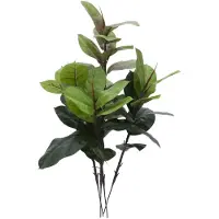 Europalms Kunstplant, rubberboom, 100 cm (82508303)