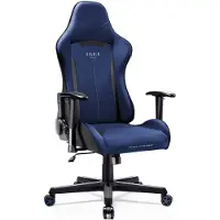Diablo - Gaming stoel X-STARTER - Bureaustoel verstelbaar met LED-verlichting - Grijs