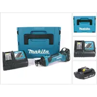 Makita DCO 180 RY1J 18 V accu-draaimachine in MAKPAC, incl. BL 1815 N accu + DC18RC lader
