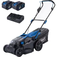 Scheppach BC-MP430-X - Accu Grasmaaier - 43 cm maaibreedte - 2x 20V accu's (2 stuks)