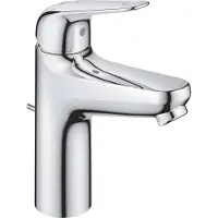 GROHE Swift eengreepsmengkraan met pop-up waste set - M-Size - AquaCalibrator - Chroom