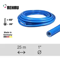 Rehau drinkwater slang Rauaqua varioflex plus, 1 inch - 25 meter