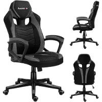 Huzaro Force 2.5 Mesh Gamingstoel – Ergonomische Game Stoel tot 130 kg, Ademende Mesh, Grijs