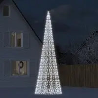 Prolenta Maison Exclusive - LED-kerstboom, 1534 LED's, koud wit licht, 500 cm