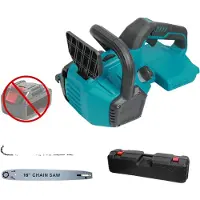 OEM Elektrische kettingzaag, 16 inch zaagblad, automatisch olietoevoersysteem, met 2 batterijen