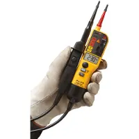 Fluke T150/VDE Tweepolige spanningstester CAT III 690 V, CAT IV 600 V LED, LCD, Akoestisch, Vibratie
