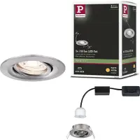 Paulmann 94294 EBL Nova mini Coin LED-inbouwlamp LED LED vast ingebouwd 4 W IJzer