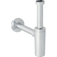 Geberit wastafelsifon - 5/4" - D - 32mm - kunststof - glansverchroomd (chroom)