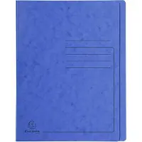 Exacompta Snelhechter 39992E A4 Gewafeld karton 27,2 (B) x 0,2 (D) x 31,8 (H) cm Blauw Pak van 25