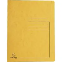 Exacompta Snelhechter 39999E A4 Gewafeld karton 27,2 (B) x 0,2 (D) x 31,8 (H) cm Geel Pak van 25