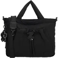 Zebra trends Shopper/Handtas Puffy Juna Zwart
