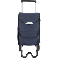Secc Boodschappenkar / Trolley Donkerblauw