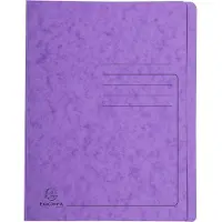 Exacompta Snelhechter 39998E A4 Gewafeld karton 27,2 (B) x 0,2 (D) x 31,8 (H) cm Paars Pak van 25