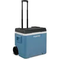 Igloo - IP42 - Passieve koelbox - 42 liter - Blauw - met wielen