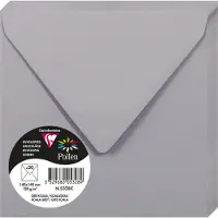 Clairefontaine Stuifmeel van enveloppe 140 mm, koala grijs