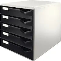 Leitz 5280 ladeblok zwart (5 laden)