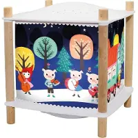 Trousselier Nachtlampje - - Roodkapje - Hout - Blauw - Kind - Unisex - 3 jaar