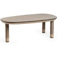 Tierra Outdoor Loungetafel Camel Beige 104 X 60 X 34,5 Cm