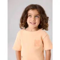 Name it MINI T-shirt oranje Jongens Katoen Ronde hals Printopdruk - maat 104